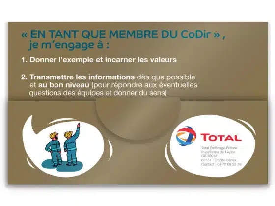 illustration dessin pour dépliant entreprise et communication interne