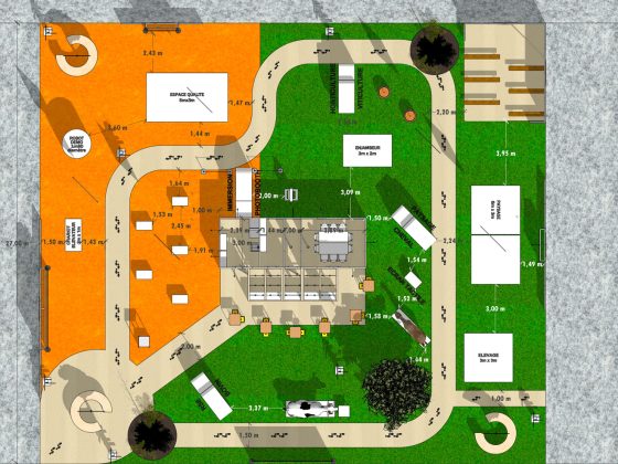 création maquette de stand événementiel PAO, agence DU SIROP design : ton partenaire évènementiel