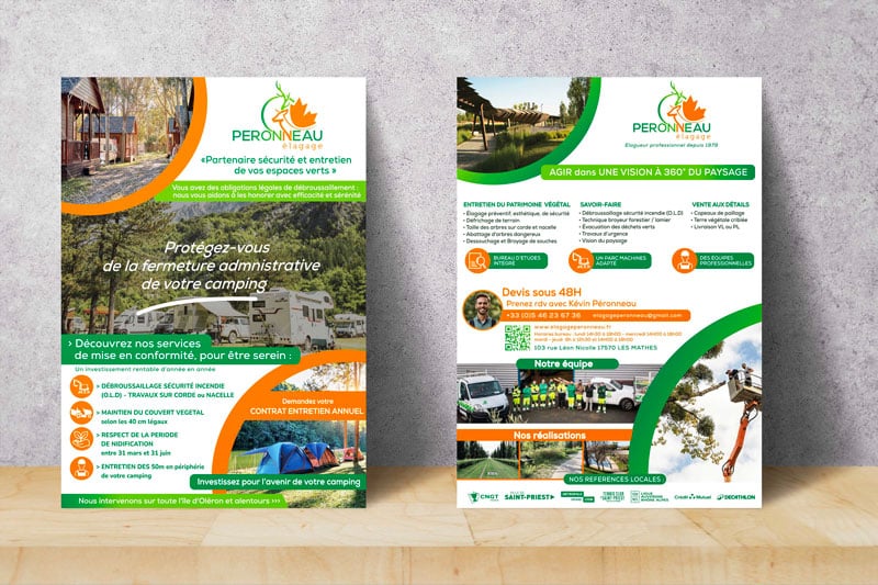 agence création de plaquettes commerciales, DU SIROP design