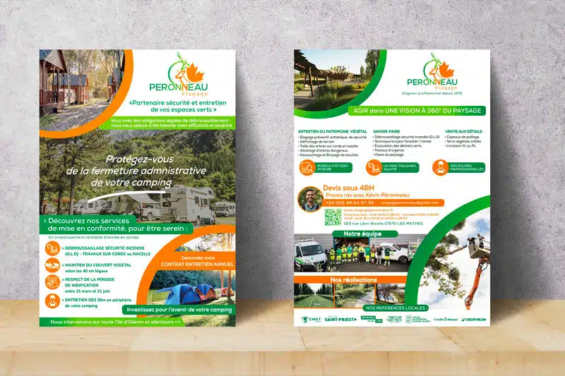 agence création de plaquettes commerciales, DU SIROP design