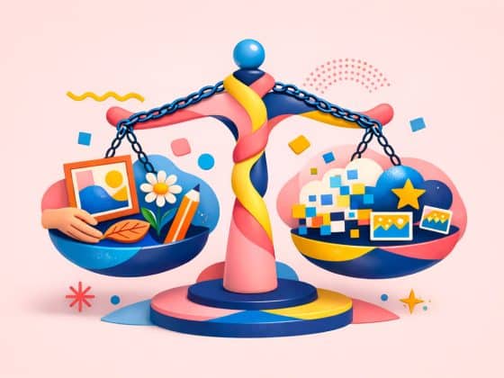 Ia generative et copyright, agence DU SIROP design pour une IA creative au service de l'entreprise